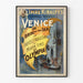 Vintage plakat Venedig The Bride of the Sea - historisk vægdekoration