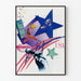 Plakat Kunst Performance USA - Moderne og Dynamisk Vægdekoration