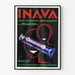 Vintage plakat INAVA immunstimulerende tandpasta