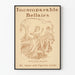 Vintage plakat Uovertruffen Bellairs