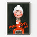 Vintage plakat Infangyl Carlier vægdekoration retro