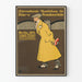 Vintage plakat af Den Internationale Udstilling for Rejse og Turisme Berlin 1911