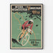 Vintage plakat for den internationale cykelløbskonkurrence Vondelpark 1923