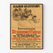 Vintage international cykelløbsplakat Illkirch-Grafenstaden 1895