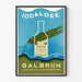 Vintage plakat Iodalose Galbrun Peptoner Iodiseret Dekoration på væggen
