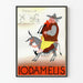 Vintage reklameplakat Iodamelis Fedme - Retro vægdekoration
