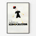 Vintage reklameplakat for Iodocalcium - Retro vægdekoration