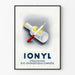 Vintage reklameplakat for Ionyl Bio-energetisk medicin