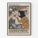 Art Nouveau plakat 3 rue Thénard - Irichromatin af Jacques Rogue