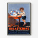 Vintage plakat IrraStérine D-vitamin mod rakitis