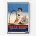 Vintage reklameplakat for IRRASTERINE D-vitamin antirachitisk