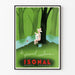 Vintage plakat Le Grand Calme Isonal vægdekoration