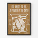 Vintage plakat 'Det er fantastisk at være menig i hæren' – Retro vægdekoration
