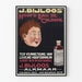 Vintage plakat Eau de Cologne J. Bijloos 1906
