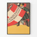 Vintage plakat med kostumer og flag J. Louis Kaiser