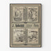 Vintage reklameplakat Udgiver J. Rothschild Paris 13 Rue des Saints Pères