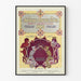 Vintage reklameplakat for Jaenecke Printing Ink Co. - Retro industriel vægdekoration