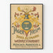 Vintage plakat Jägerheim Hans Altmann’s Weinrestaurant München Marienstraße