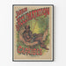 Vintage plakat af Jardin d'Acclimatation Caribien - Vægdekoration