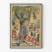 Vintage plakat Haveanlægget Jardin d'Acclimatation Paï Pi Bri - Retro vægdekoration