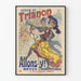 Vintage plakat af Trianon-haven, Lad os gå til stor forestilling