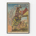Vintage plakat af Zoologisk Have i Dahomey