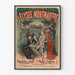 Vintage plakat af Jardins de l'Élysée Montmartre vægdekoration