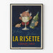 Vintage plakat La Risette anislikør