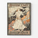 Plakat af Jeanne d'Arc af Alfons Mucha til Sarah Bernhardt