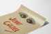 Vintage plakat Jenny Golder med intens blik
