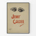 Vintage plakat Jenny Golder med intens blik