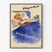 Vintage plakat til vægdekoration Jenny on the Job Beauty Sleep