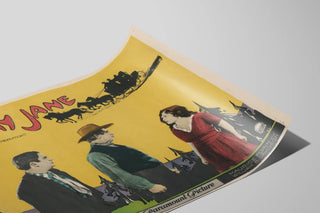 Plakat vintage Salomy Jane retro vægdekoration — visning af kunstværket