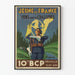Vintage militær plakat Ung i Frankrig 10. BCP Neuville-sur-Ain