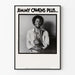 Vintage plakat Jimmy Owens Plus i sort og hvid