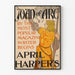Vintage plakat af Joan of Arc af Edward Penfield