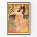 Vintage dekorativ plakat Job af Mucha til elegant vægdekoration