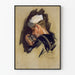 Vintage maritim plakat med et familieklenodie