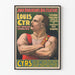 Vintage plakat af Louis Cyr, den canadiske stærkmand – Retro vægdekoration