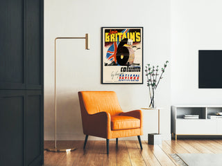 Vintage patriotisk plakat « Join Britain’s Column »
