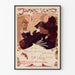 Vintage plakat Le Journal des Ventes vægdekoration