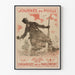 Historisk vægdekoration for Poilu-dagen 1915 - Plakat