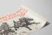 Plakat vintage udstilling Wystawa Jeso Prac – kunstnerisk vægdekoration — visning af kunstværket