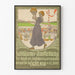 Vintage plakat til fødselsdag for bageri og konditori 1910