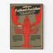 Vintage plakat for den kulinariske udstilling Berlin 1909
