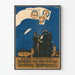 Vintage plakat for industriel og kunstnerisk udstilling i Nürnberg 1906