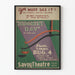 Vintage Plakat Teater « Dommedag »