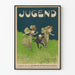 Plakat Jugend vægdekoration vintage art nouveau