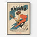 Vintage Jugend plakat München til kunstnerisk vægdekoration