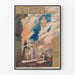 Vintage plakat af operaen Le Mage af Jules Massenet